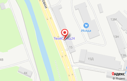ИСИДА на карте