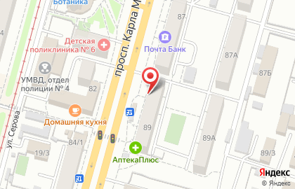 Магазин Колба в Омске на карте
