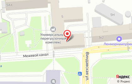 Графит на улице Межевого канала на карте