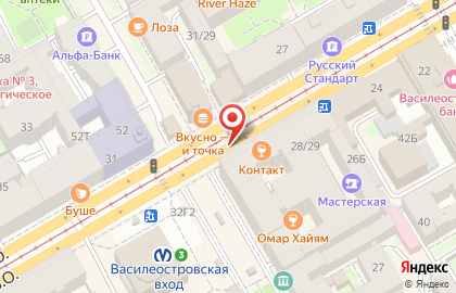 Агентство недвижимости Форпост-Нева на карте