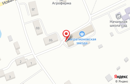 Багратионовская звезда на карте