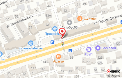 Кондитерская Десерт на проспекте Али-Гаджи Акушинского на карте
