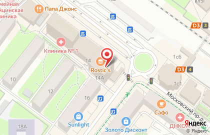 Ресторан быстрого питания KFC в ТЦ Citrus на карте