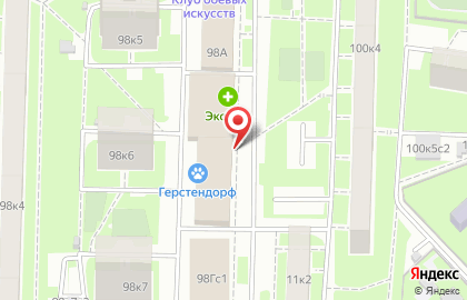Супермаркет Ярче! в Москве на карте