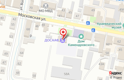 Автошкола Досааф в Пензе на карте