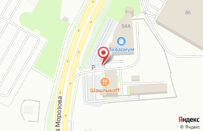 Автокафе Кофе Лайт на улице Морозова Павла Леонтьевича на карте