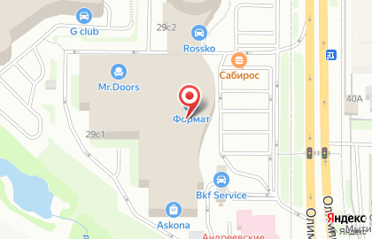 FLOOR STYLE на Олимпийском проспекте на карте