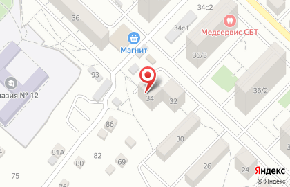 Служба компьютерной помощи в Краснооктябрьском районе на карте
