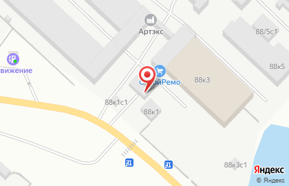 Автосервис 24 часа на улице Павла Корчагина на карте