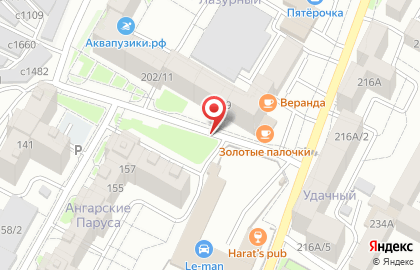 Стрекоzа на Байкальской улице на карте