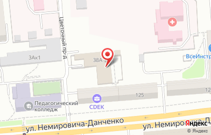 Ростехмонтаж на площади Сибиряков-Гвардейцев на карте