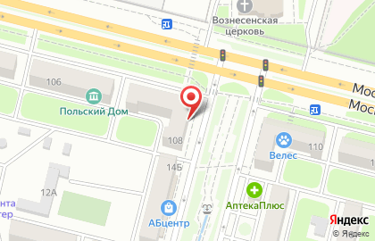 Аптека Доктор на Московском проспекте, 108 на карте