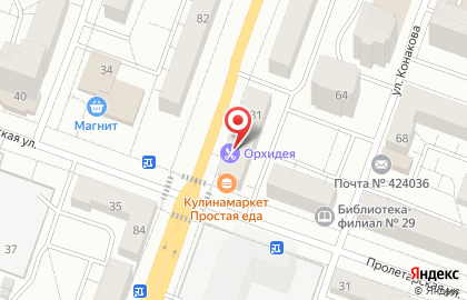 Салон красоты Орхидея на Первомайской улице на карте