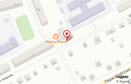 Продовольственный магазин Юность на улице Кирова на карте