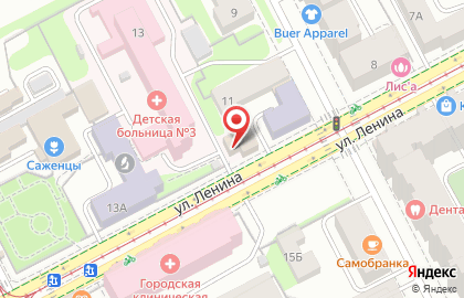 Дизайн-студия Театро в Ленинском районе на карте