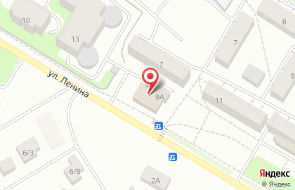 Кафе-ресторан  Роза Ветров на улице Ленина на карте