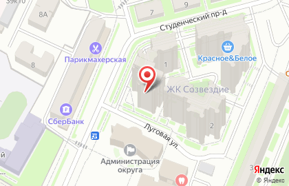 Магазин Обоиград на Луговой улице на карте