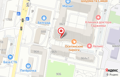 Детский клуб Эврика на улице Доваторцев на карте