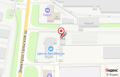 Автосервис Гараж в Москве на карте