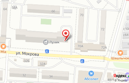 Аварийный комиссар Кузов-Салон в Октябрьском районе на карте