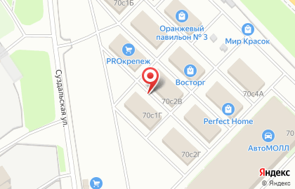 Торговая компания на Суздальской улице на карте