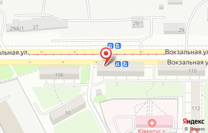 Центр страхования официальный представитель Югория, Росгосстрах, Альфа-страхование на Вокзальной улице на карте