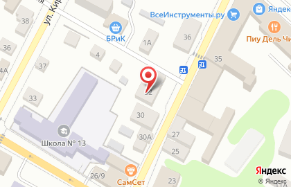Отделение службы доставки Boxberry на улице Володарского на карте