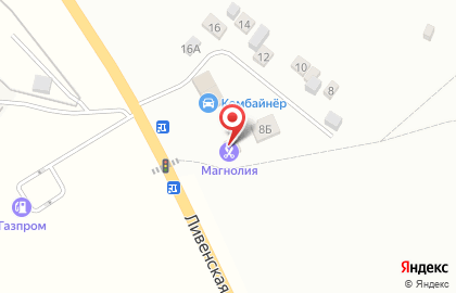 Парикмахерская Магнолия на Совхозной улице на карте