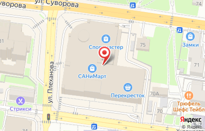 Магазин корейской косметики Keauty в Железнодорожном районе на карте
