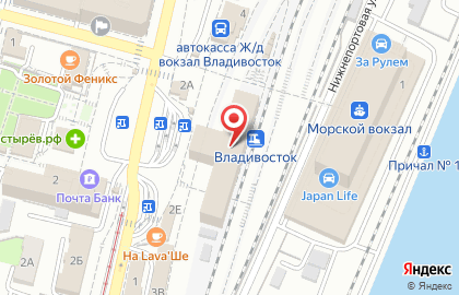 Банкомат Банк ВТБ24, филиал в г. Владивостоке на Алеутской улице, 2 на карте