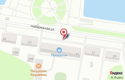 Причал на карте