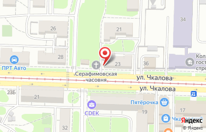 Парикмахерская Фаворит в Ленинском районе на карте