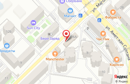 Автомойка в Махачкале на карте