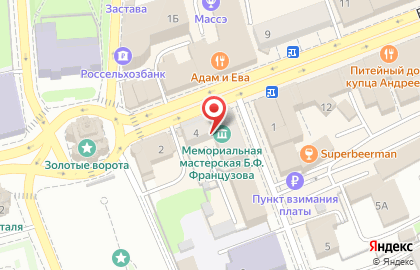 Волго-Вятский банк Сбербанка России на Большой Московской улице, 4 на карте