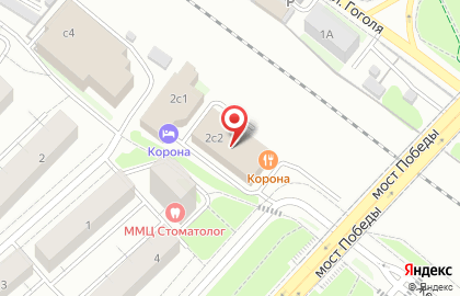 Ресторан "Корона" на карте