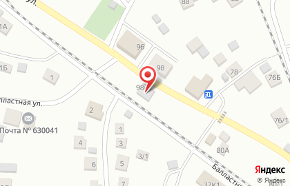 Пекарня в Новосибирске на карте