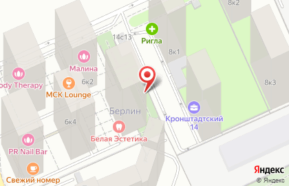 Детский сад Горница-Узорница на метро Водный стадион на карте