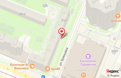 Отделение службы доставки Boxberry на Гражданском проспекте на карте