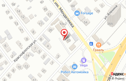 Автозапчасть в Краснооктябрьском районе на карте