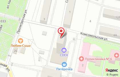 Салон красоты Елена на Советской улице на карте