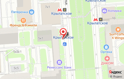 Киоск печатной продукции в Москве на карте