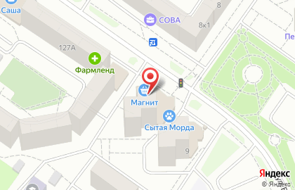 Автомагазин Ника на улице Валерии Гнаровской на карте