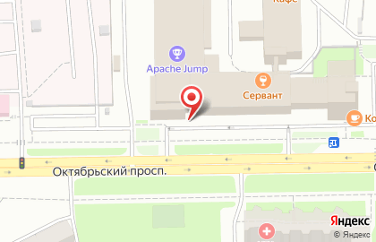 Кроссфит-клуб ОФП на Октябрьском проспекте на карте