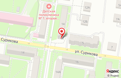 Салон Верона в Нижнем Новгороде на карте
