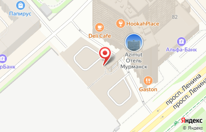 Автомойка в Мурманске на карте