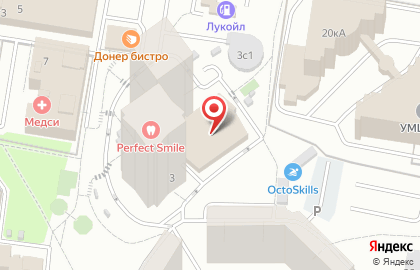 Школа танцев D-stance в Тропарёво-Никулино на карте