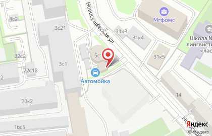 Автомойка в Москве на карте