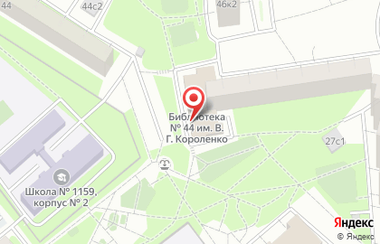 Библиотека №44 им. В.Г. Караленко на карте