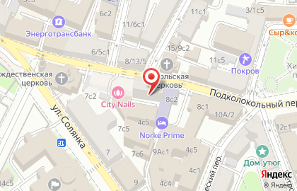 Студия перманентного макияжа и наращивания ресниц KRASA.Moscow на карте