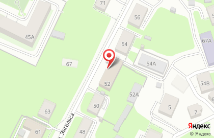 Предприятие народных художественных промыслов Надежда на улице Энгельса на карте